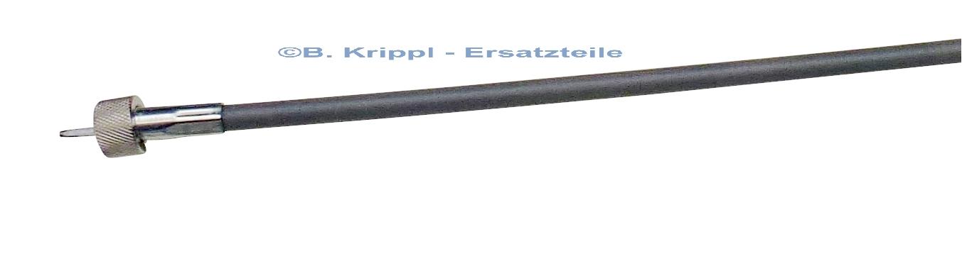 Tachowelle, silbergrau 700mm