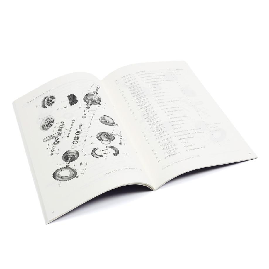 Ersatzteilkatalog für DKW Hummel 112/113