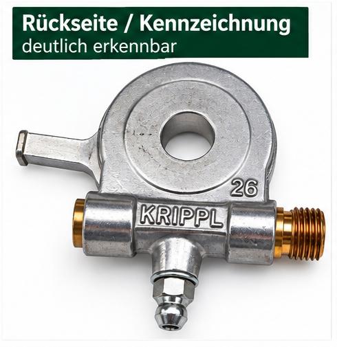 Tachoantrieb 26" mit Speichenmitnehmer