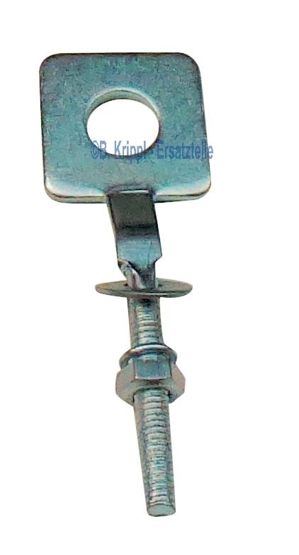 Zündapp-Kettenspanner,rundes Loch