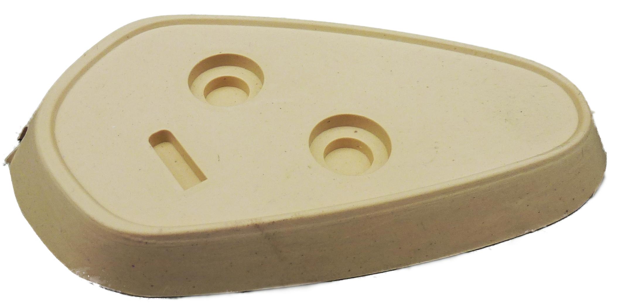 Rücklichtunterlage mit Mitte-Falz